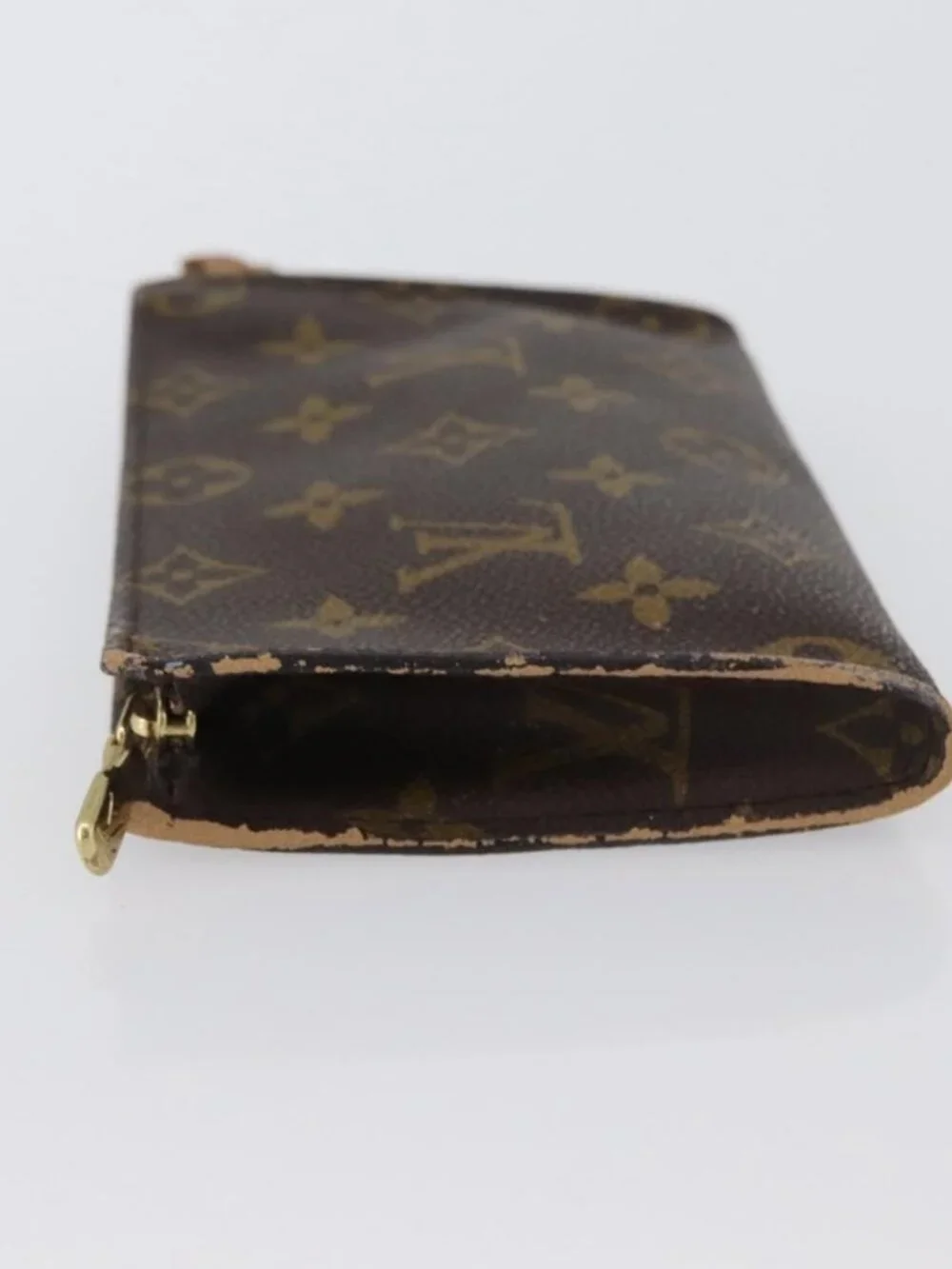 LOUIS VUITTON Monogram Bucket PM Accessory Pouch LV Auth 172498
